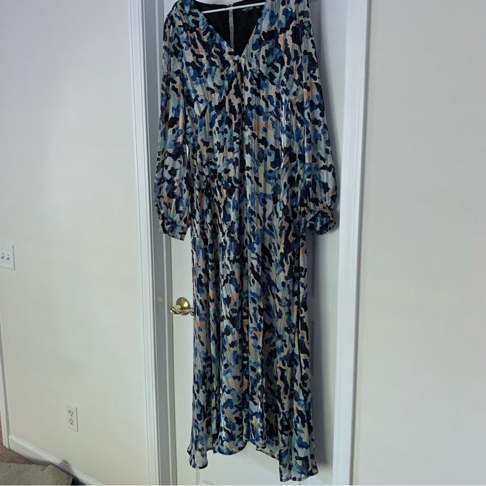 Nasty Bal Blue Maci Dresses Size:8.